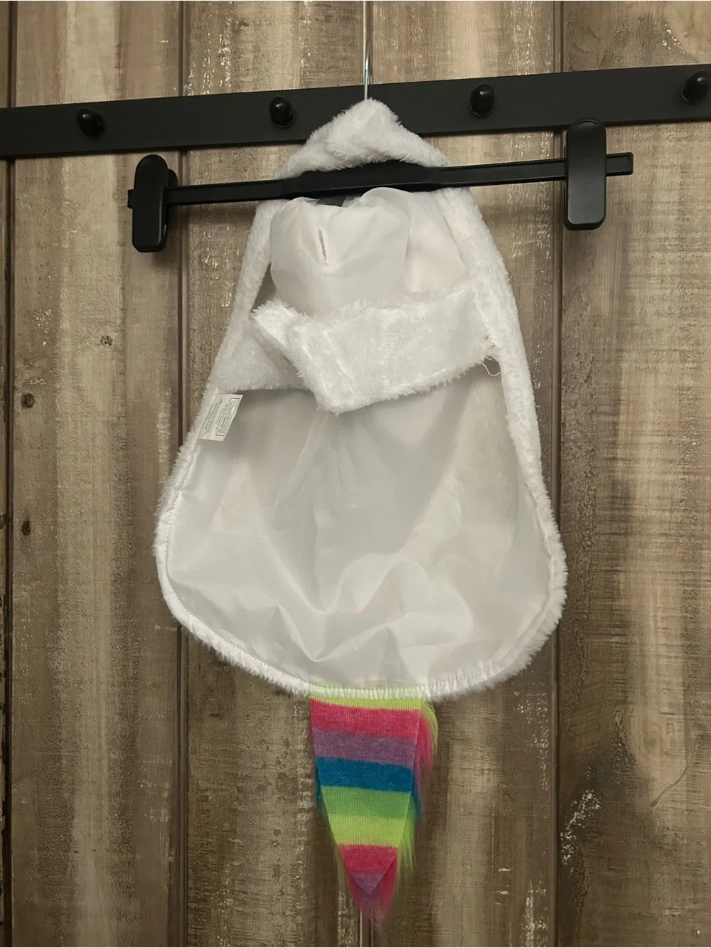 Unicorn costume for dog, M